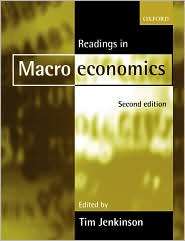 Readings in Macroeconomics, (0198776292), Tim Jenkinson, Textbooks 