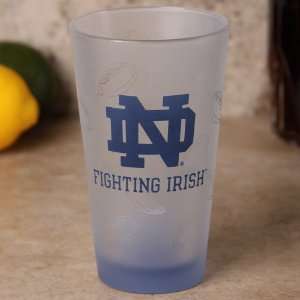   Notre Dame Fighting Irish 16 oz. Frosted Pint Glass