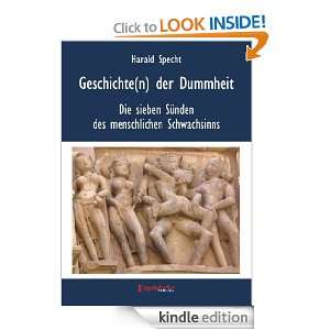 Geschichten(n) der Dummheit (German Edition) Harald Specht  
