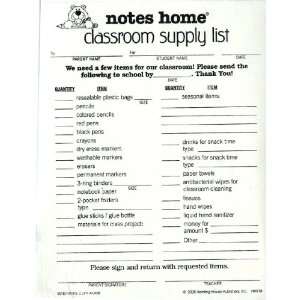  HARDING HOUSE PUBLISHERS CLASSROOM SUPPLY LISTNOTES HOME 