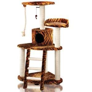  Tiger Stripe Cat House Tree Condo