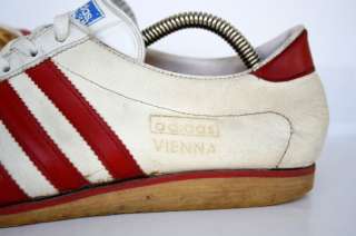 vintage 70s ADIDAS VIENNA SHOES TRAINERS SNEAKERS ROM REKORD 5.5UK 6m 
