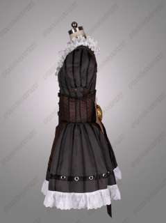 procosplay)Deluxe Alice Madness Returns Steamdress Cosplay Costumes 