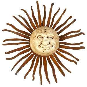  Little Smiling Sun Accent Wall Hanging, Indoor/Outdoor, 10 
