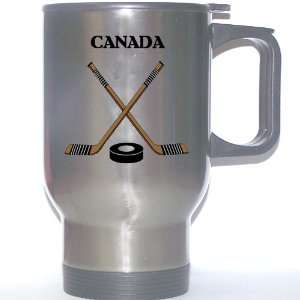 Canadian Hockey Stainless Steel Mug   Canada