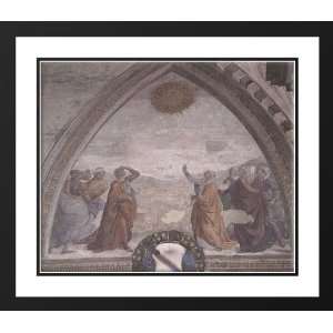 Ghirlandaio, Domenico 34x28 Framed and Double Matted Meeting of 