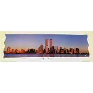  New York City   Well Never Forget Twin Towers 13.5 x 39 