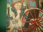 1908 NEW YEARS BABY BLACK BOA HORSE CARRIAGE Postcard items in 