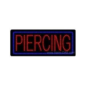  Piercing LED Sign 11 x 27