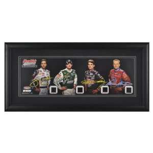  Hendrick Motorsports 25th Anniversary Framed Panoramic 