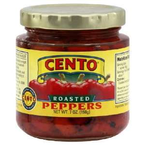 Cento, Pepper Roasted, 7 Ounce (12 Pack)  Grocery 