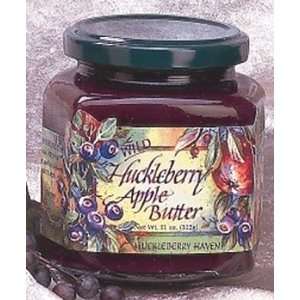 Wild Huckleberry Apple Butter, 11oz Grocery & Gourmet Food