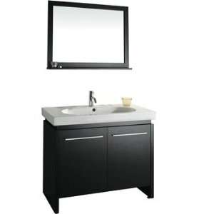  Catherine 41 Inch Modern Bathroom Vanity   Espresso