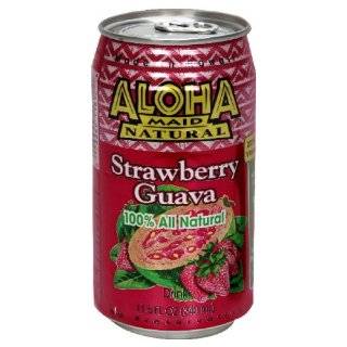  Aloha Maid Maid Drink Strawberry Guava, 11.50 ounces (Pack 