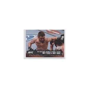  2009 Topps UFC #126   Matt Veach Matt Grice Sports Collectibles