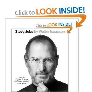 Steve Jobs [Abridged, Audiobook] [Audio CD] WalterIsaacson DylanBaker 