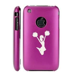 Apple iPhone 3G 3GS Pink Aluminum Metal Case Cheer Leader 