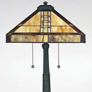  Quoizel Bungalow Tiffany Table Lamp