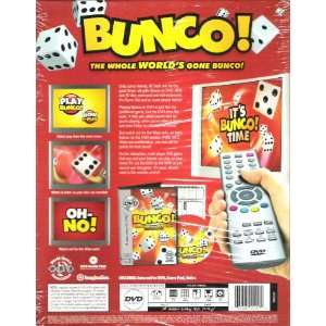  Bunco The Interactive DVD Game with Real 3D Dice Toys 