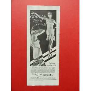  H.W. Gossard Co. Apparel, 1932 print ad(women underwear 