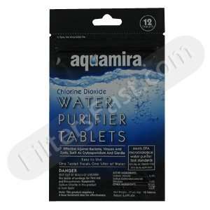  Aquamira Water Purifier Tablets (12pk) 67400 Sports 