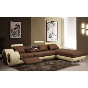 Italian Design Mini Franco Sectional Sofa 