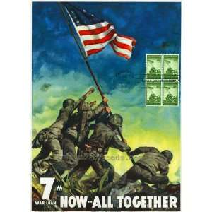  World War II US Treasury Poster   Movie Poster   27 x 40 
