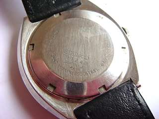 Automatic 6309 Seiko 17 jewels Japan ,, runs and stops defect for 