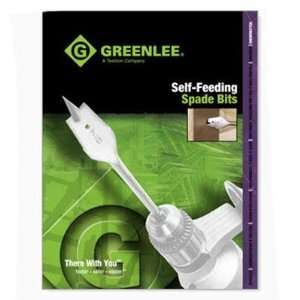  New Greenlee Self Feeding Spade Bit Kit 6 Piece High 
