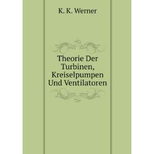  Theorie der Turbinen, Kreiselpumpen und Ventilatoren K. K 