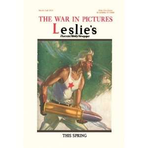  Leslies The War in Pictures 20x30 poster