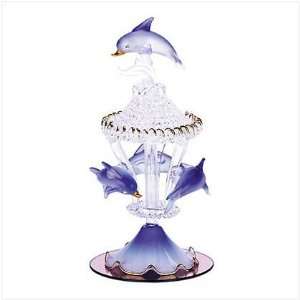  Glass Dolphins Carousel