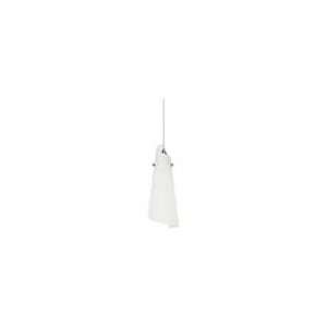   Pendant   Arctic White Paper Twist   Brushed