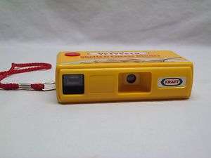 Vintage Kraft Velveeta Cheese 35mm Camera Collectible Unique Promo 