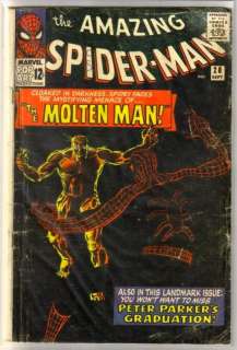 AMAZING SPIDERMAN #28 The Molten Man Comic Book ~ FR  