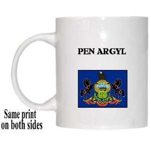  US State Flag   PEN ARGYL, Pennsylvania (PA) Mug 