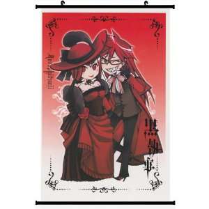  Black Butler Anime Wall Scroll Poster Lau Ranmao(24*35 