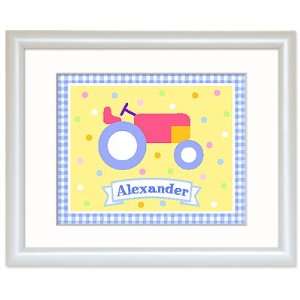  Country Baby Boy White Personalized Print