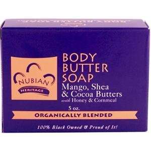 Body Butter Soap w/ Mango, Shea & Cocoa Butters (6 pack 