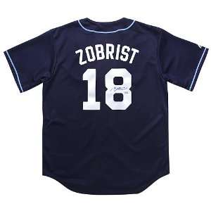  Tampa Bay Rays Ben Zobrist Autographed Replica Alternate 
