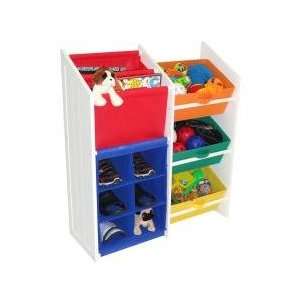   , Book Holder and 6 Slot Cubby   RiverRidge   02 040