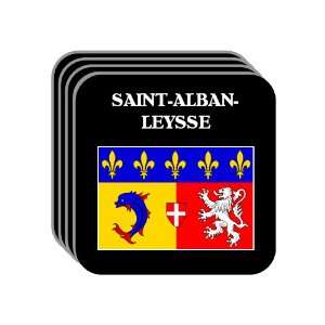  Rhone Alpes   SAINT ALBAN LEYSSE Set of 4 Mini Mousepad 
