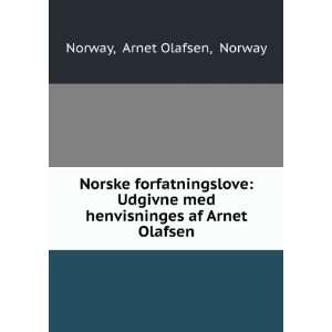   med henvisninges af Arnet Olafsen Arnet Olafsen, Norway Norway Books