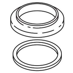  Delta Faucet RP47302SS Grail D Trim Ring and Gasket 
