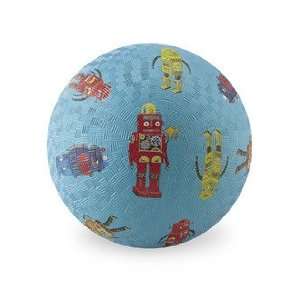  Crocodile Creek 5 inch Playball   Robots allover 