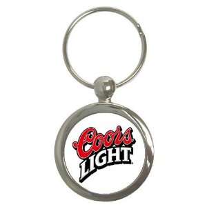 COORS LIGHT Beer Logo New key chain