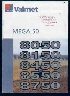 Valtra SiSu Valmet 8050 8750 etc Tractor Brochure  