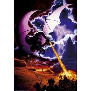  Dragon Attack by Meiklejohn Graphics. Size 24.00 X 36.00 Art 