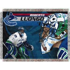  Robert Luongo (Canucks) Ice Advantage Blanket/Throw (48 