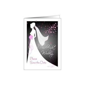  Save the Date   Candlelight Wedding Card Health 